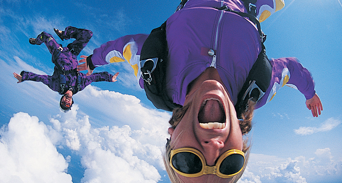 Можно ли беседовать во время свободного падения