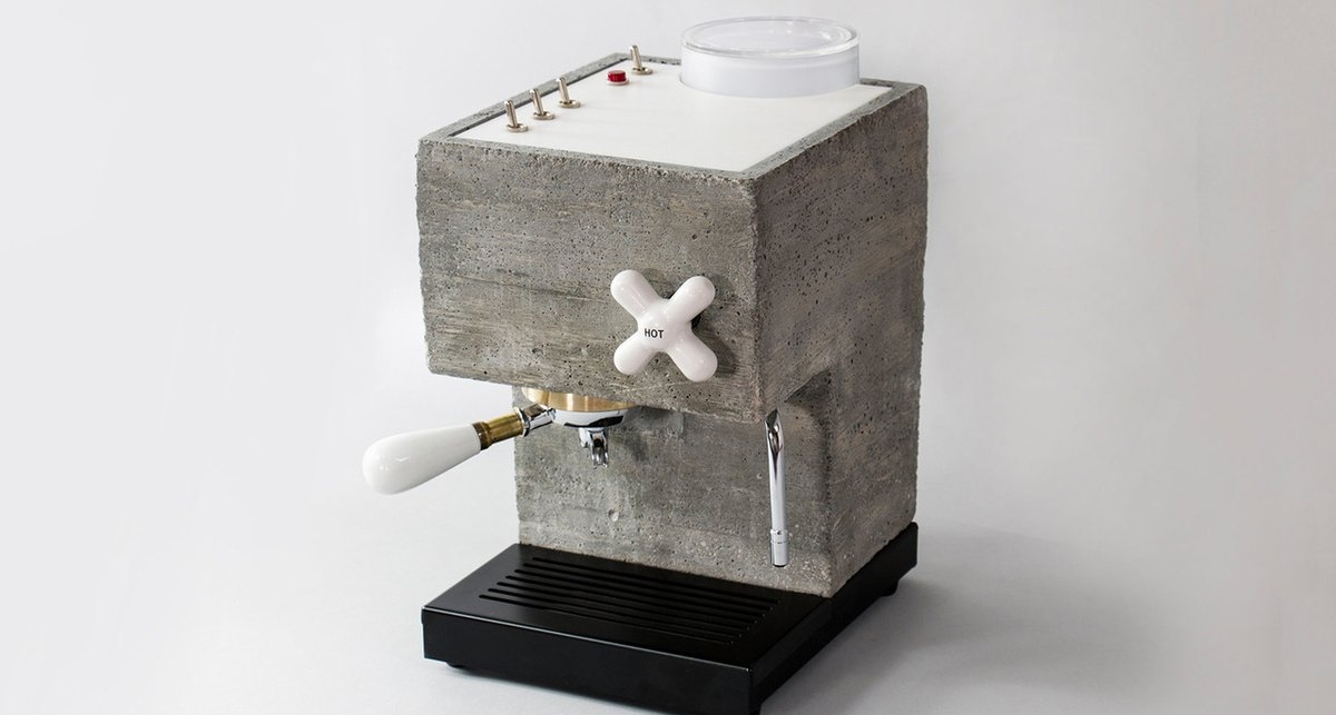 Бодрящий бетон: американцы создали кофемашину из стройматериалов