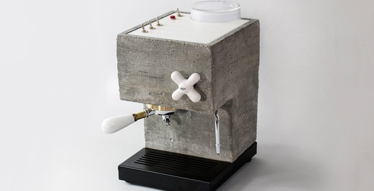 Бодрящий бетон: американцы создали кофемашину из стройматериалов