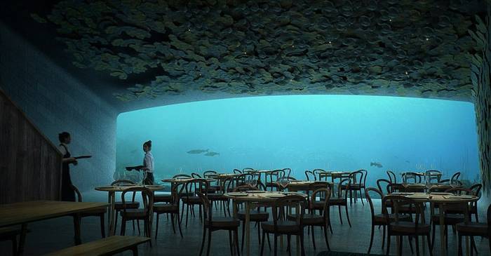 На дне: первый подводный ресторан в Европе