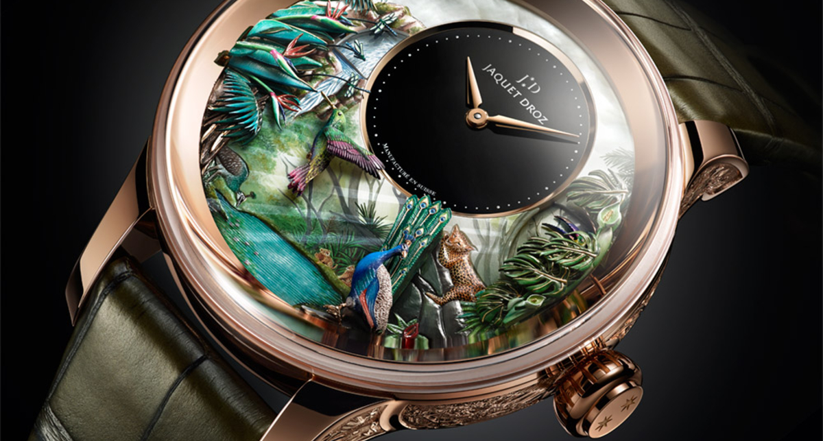 Tropical Bird Repeater: стильные часы для любителей джунглей