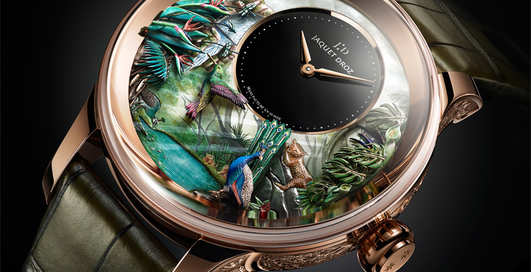 Tropical Bird Repeater: стильные часы для любителей джунглей