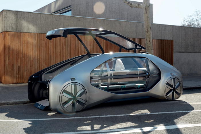 Renault EZ-GO: робот на колесах, который заменит маршрутки и такси Renault EZ-GO: робот на колесах, который заменит маршрутки и такси