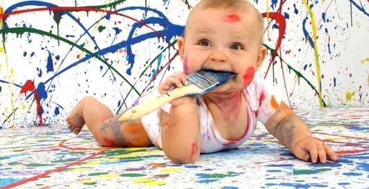 Советы отцам: как сделать эко-краску для детей дома