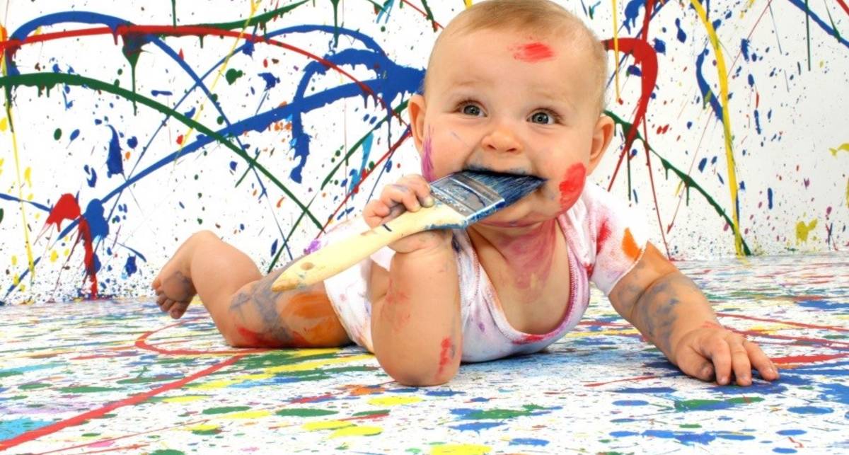 Советы отцам: как сделать эко-краску для детей дома