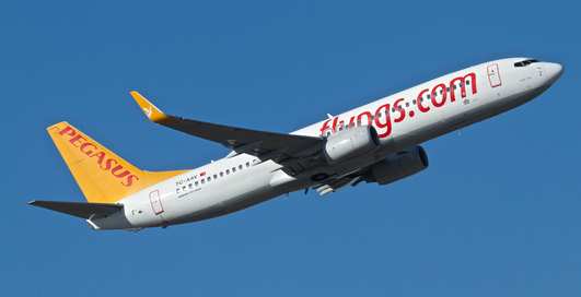 Турецкая Pegasus Airlines запускает новый рейс из Киева