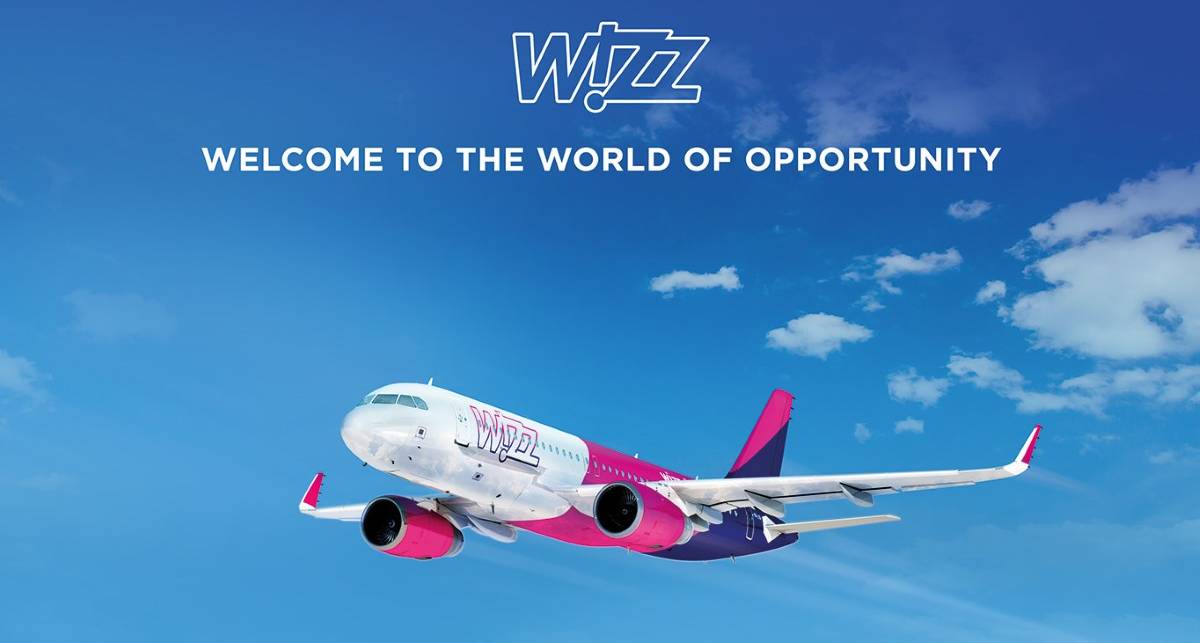 WizzAir открывает четыре новых рейса из Украины