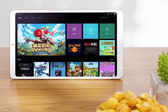 Xiaomi презентовала планшет с большим дисплеем