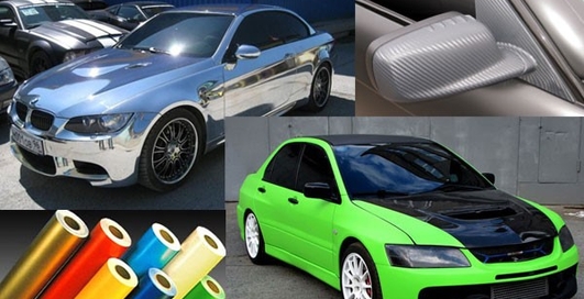 Виниловая пленка — смена внешности авто плюс защитные свойства