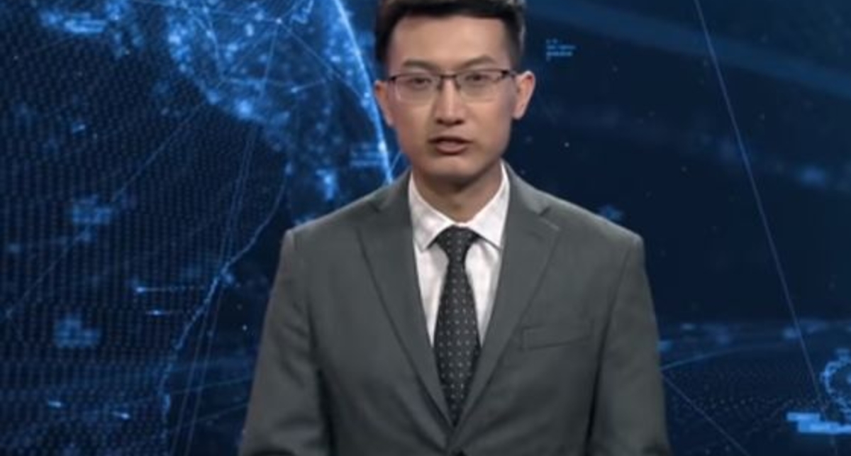 Робот-телеведущий: в Китае новости ведет искусственный интеллект