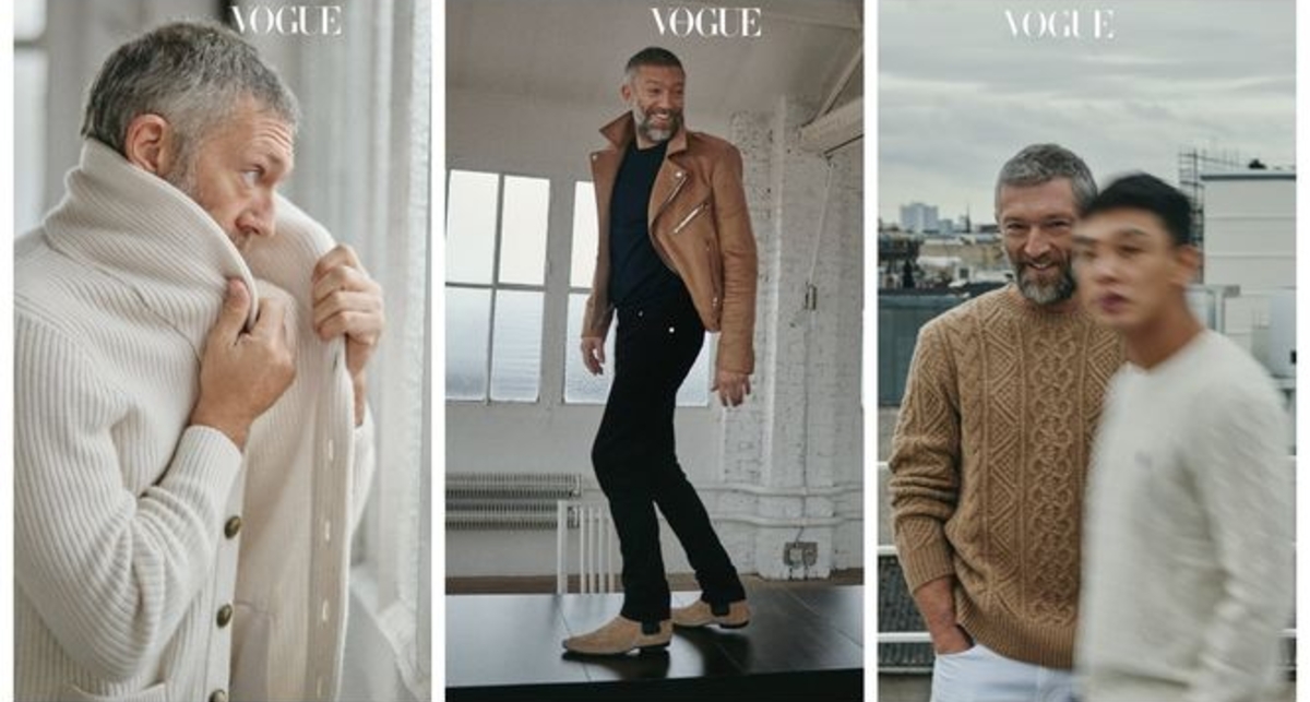 Венсан Кассель в стильной фотосессии для Vogue Korea