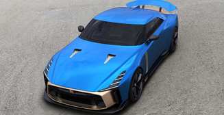 Nissan показал новейший суперкар GT-R50 за 1 миллион евро