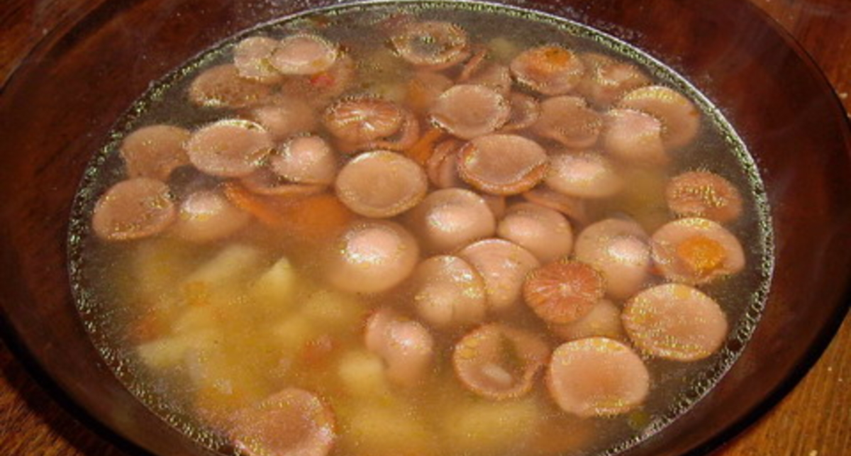 Суп из сосисок