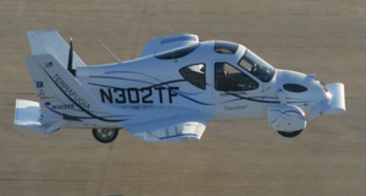 В США самолетомобиль получил разрешение на полеты