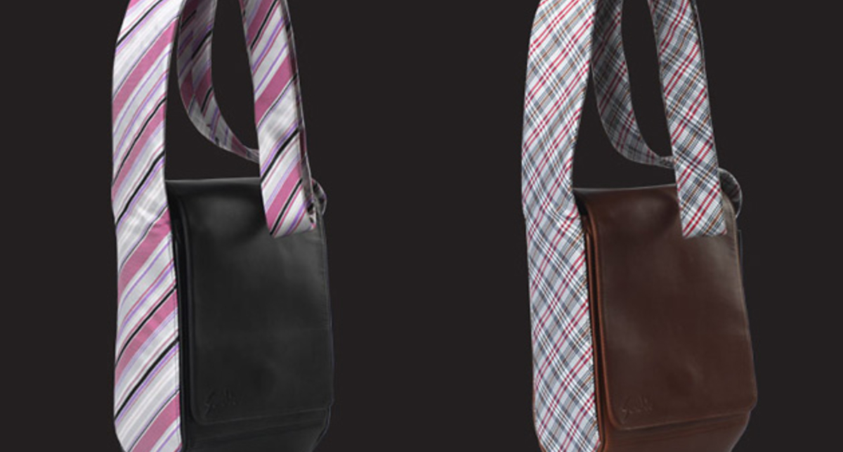 2 в 1: сумка стала галстуком