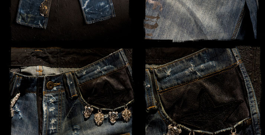 Рваные джинсы: купи за $250 000