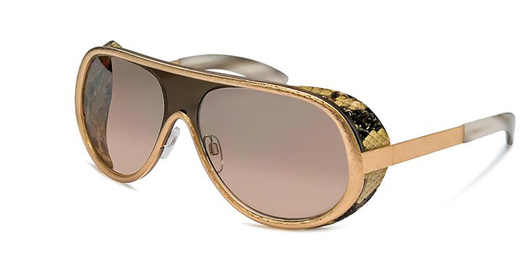 Roberto Cavalli сделал очки из змеи