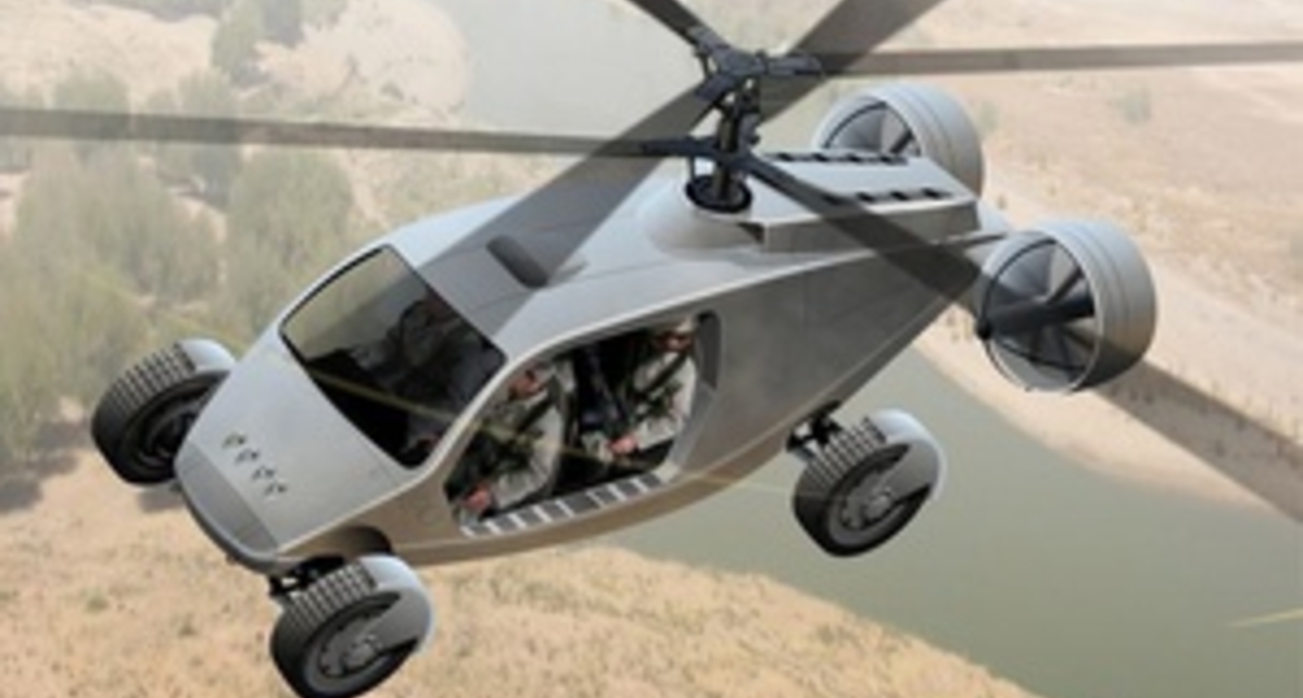 Американская компания разработала для Пентагона вертолет-внедорожник