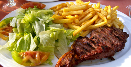 Готовим настоящий английский бифштекс