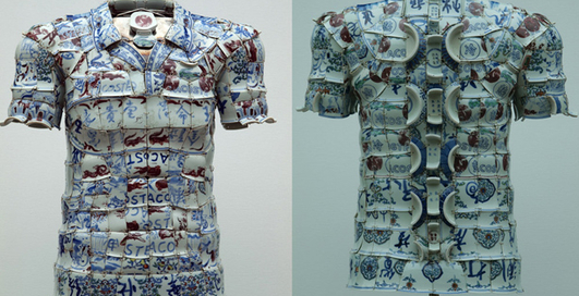Китайцы создали футболку в осколках