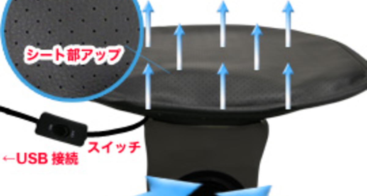 Японская компания представила офисный охладитель ягодиц