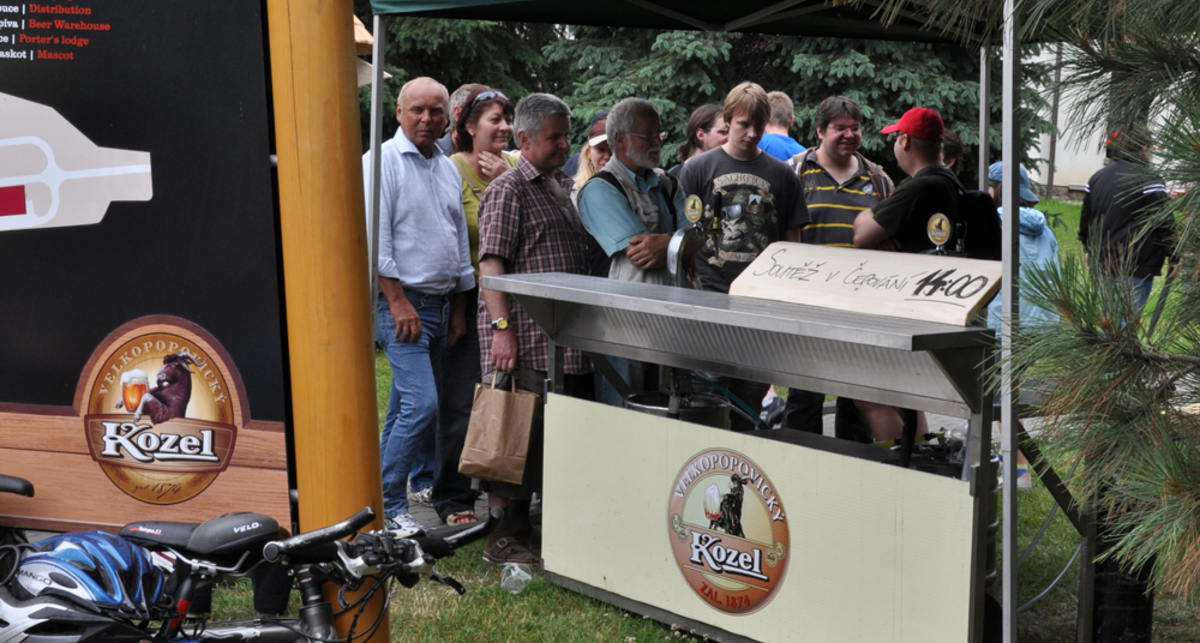 Чешский Kоzel устроил пивной фестиваль