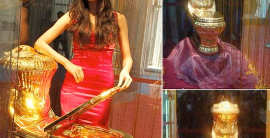 Красиво лить не запретишь: унитаз за $200 000