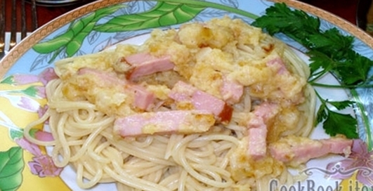 Готовим по-итальянски: спагетти с сырным соусом