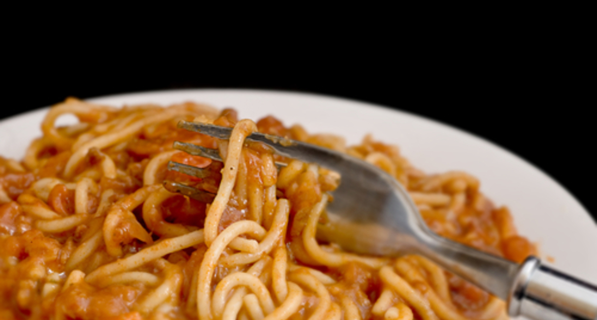 Калорийный завтрак: спагетти по-милански