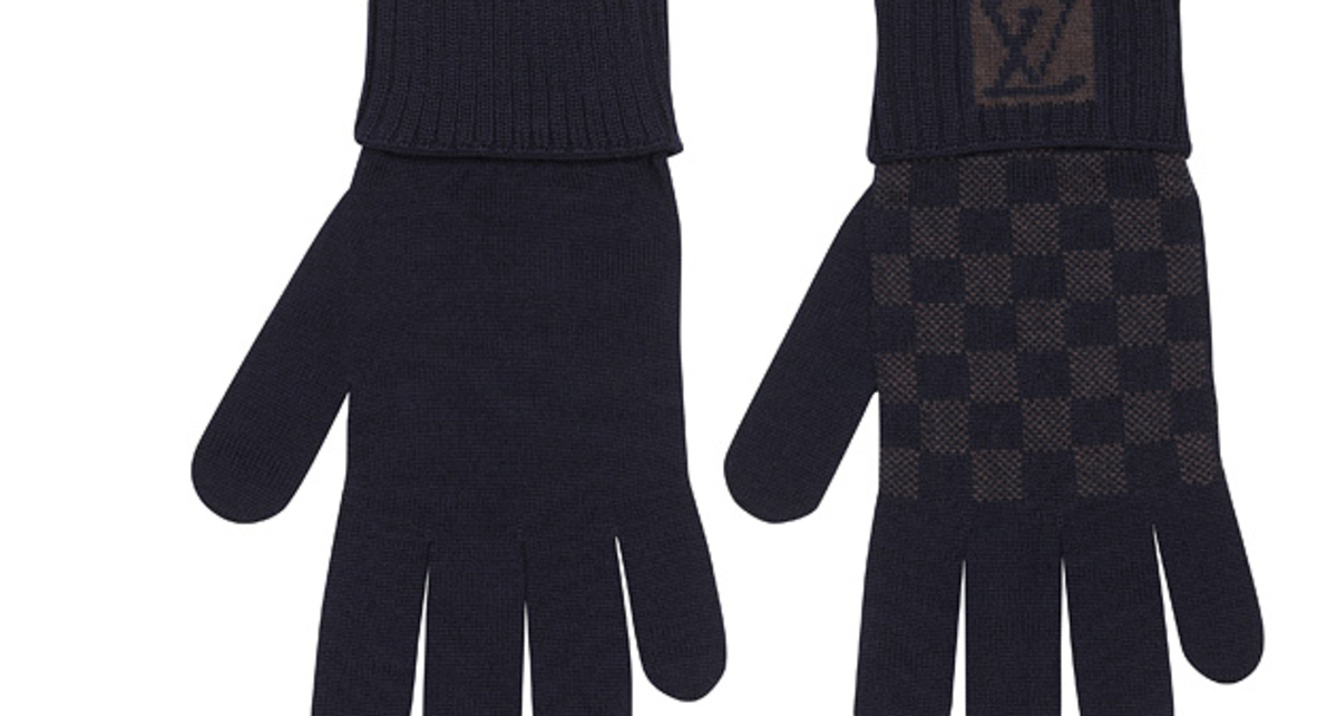 Греем руки: перчатки от Louis Vuitton