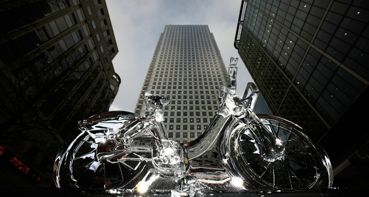 Ледяной велосипед: охлади свой тыл!