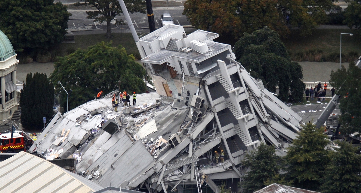 Новая Зеландия: уж тряхнуло, так тряхнуло!