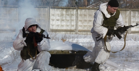 По-мужски: украинские разведчики в деле