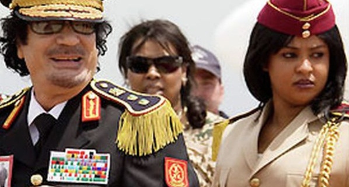 Женский гарнизон: охранницы Каддафи