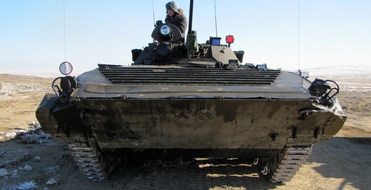 По-мужски: учения воинов Забайкалья