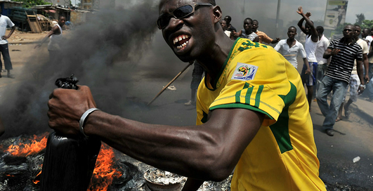 В Кот-д’Ивуаре – настоящая бойня