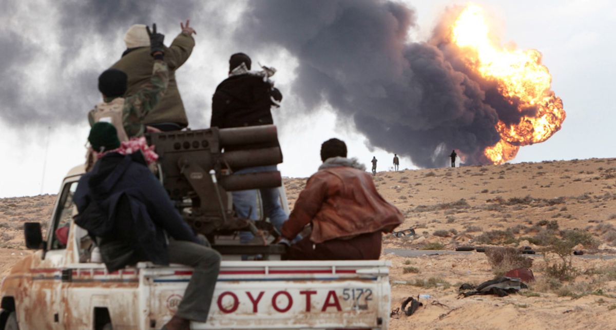 Каддафи побеждает: кровавые бомбежки в Ливии