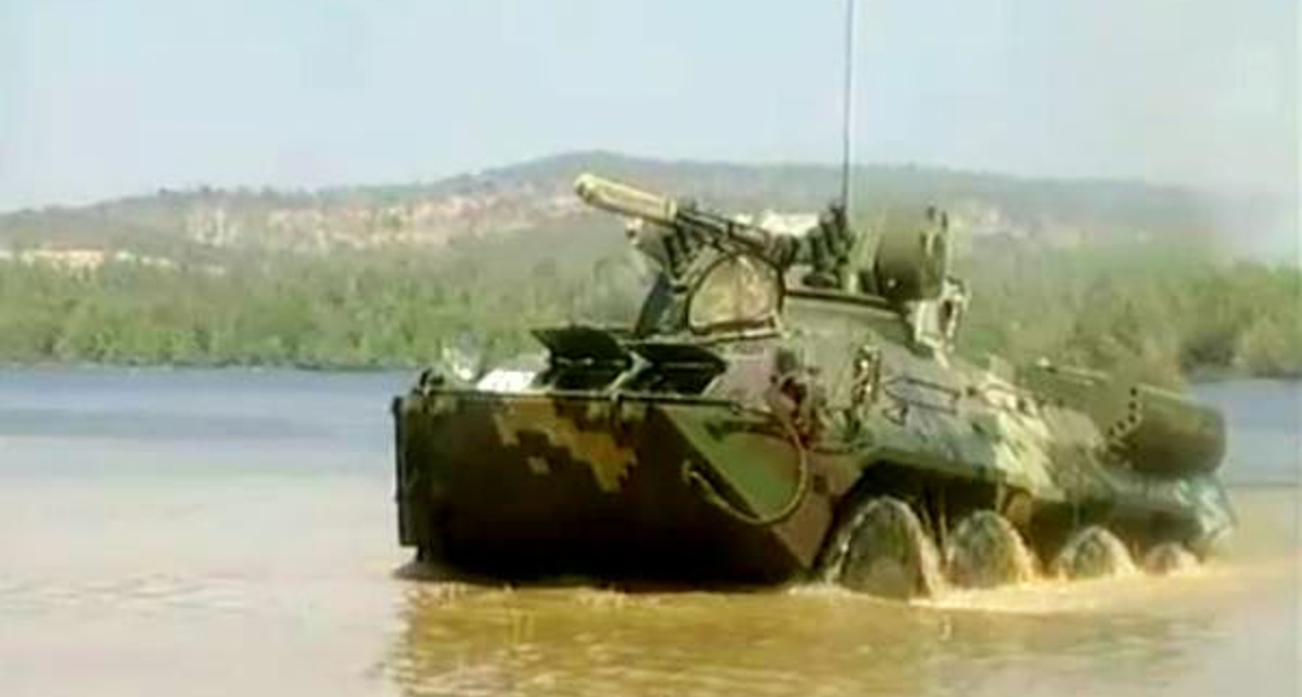 Украинский броневик стал киногероем