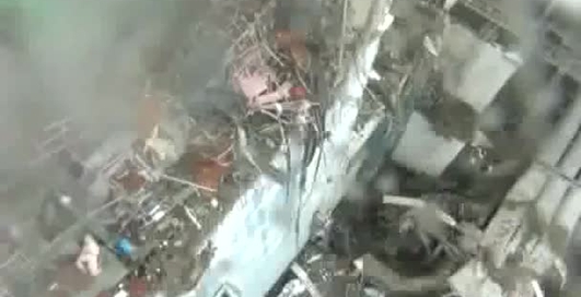 Обломки реактора: новое видео с Фукусимы