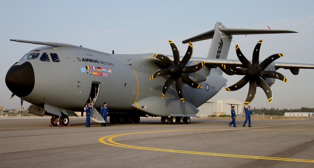Франция первой получит аэробус A400M