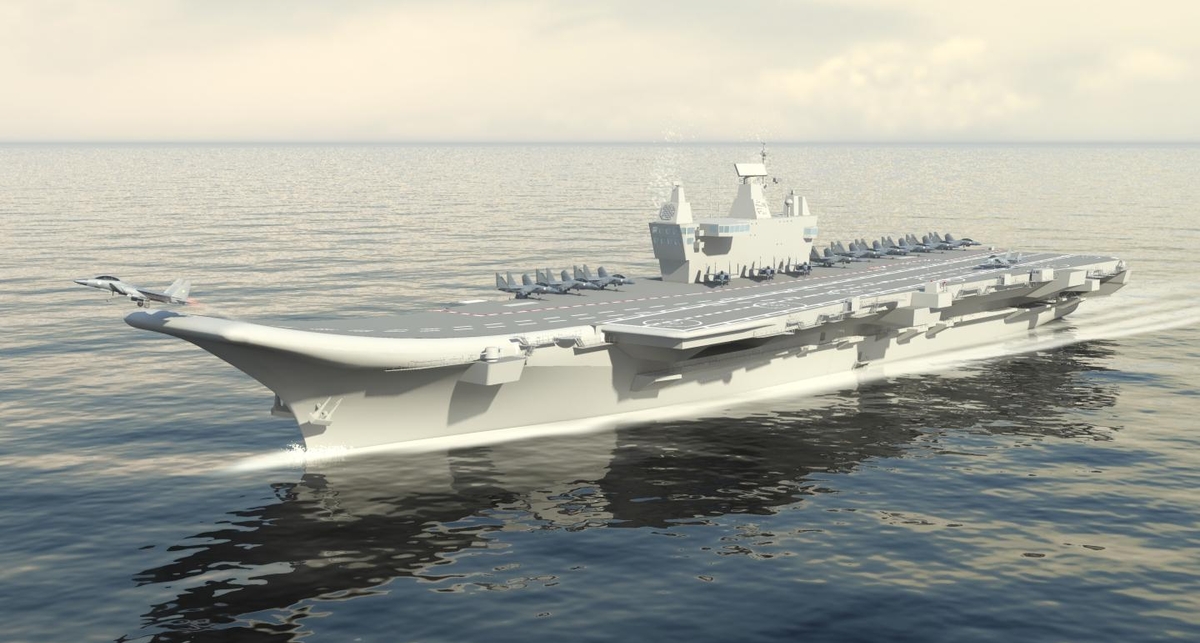 Авианосец с тремя именами готовится к бою