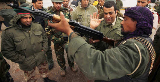 Каддафи насилует страну с Виагрой