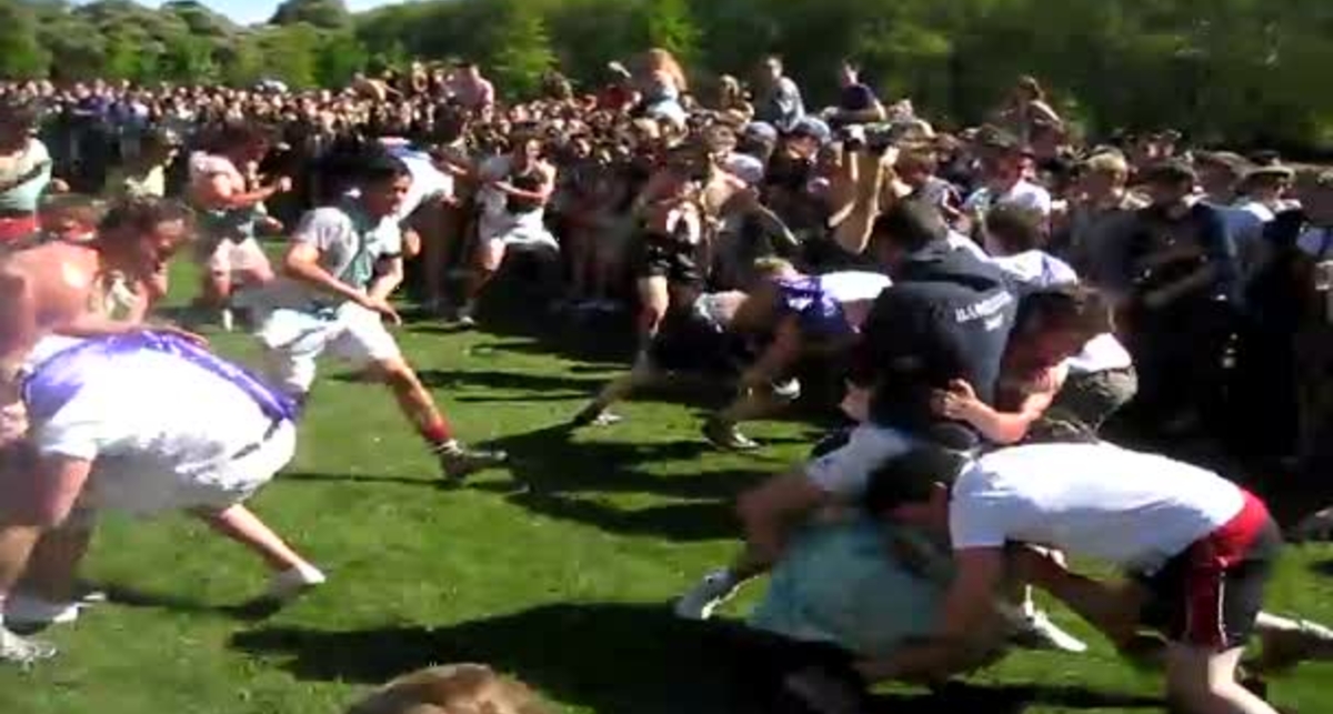 Массовое побоище британских студентов