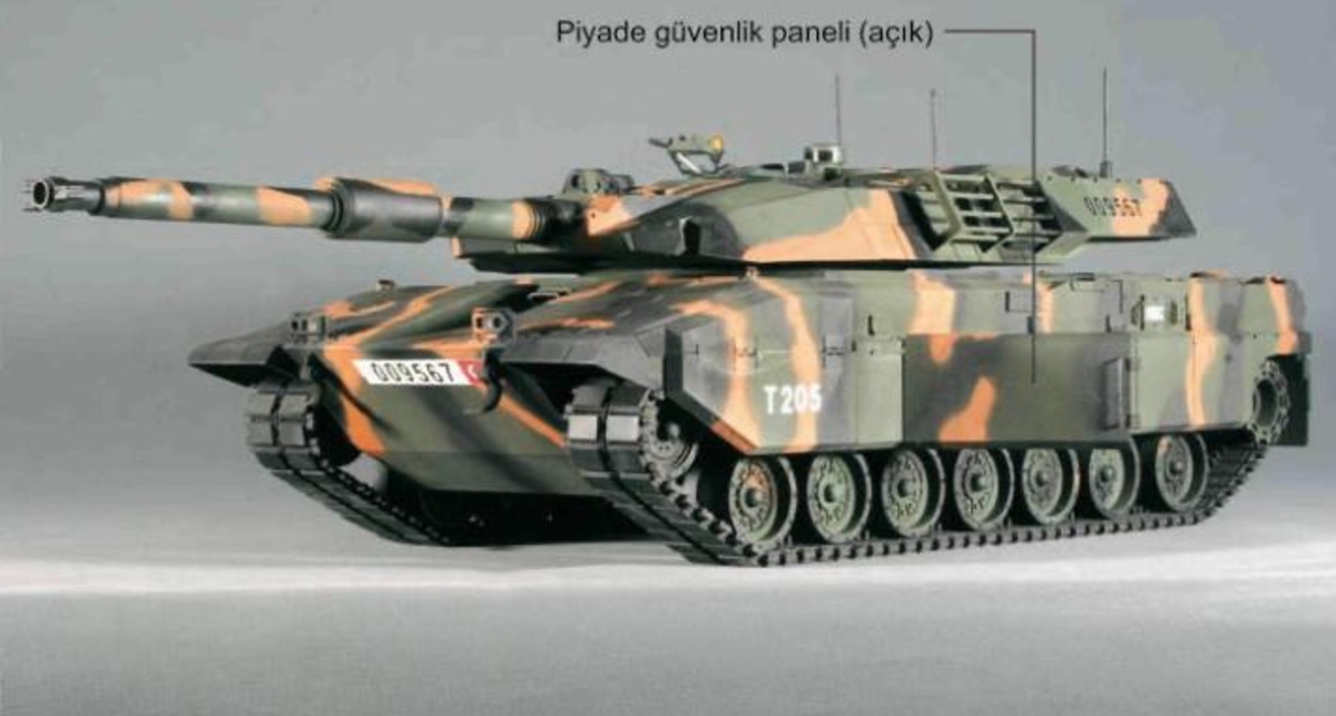 Танк Алтай: сделано в Турции