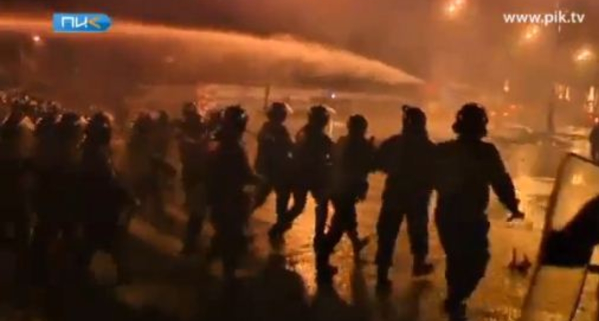 Горячие парни: спецназ Грузии крушит оппозицию