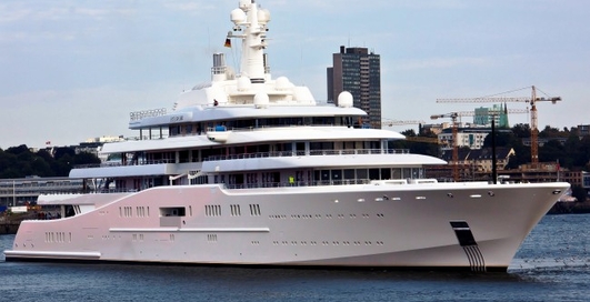 Яхта Абрамовича: катайся, кто может!