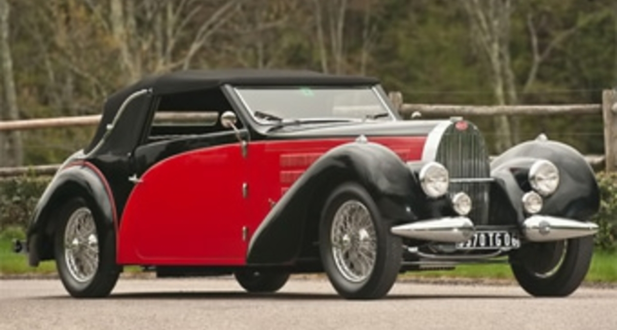 Раритетный Bugatti: $800 тысяч на старость