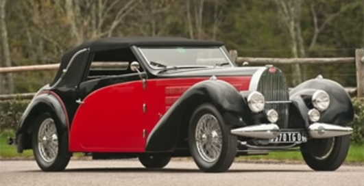 Раритетный Bugatti: $800 тысяч на старость
