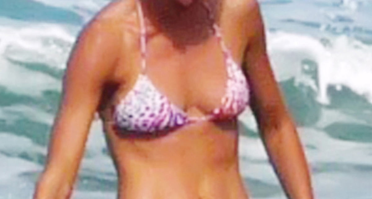 Жизель Бюндхен: выход в бикини