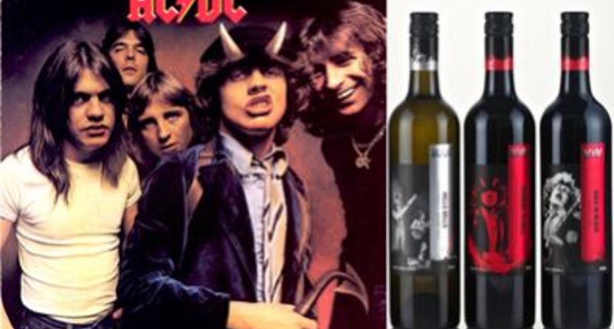 Пей как рокер: вино от AC/DC